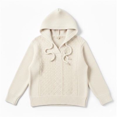 Dámske zimné svetre s kapucňou