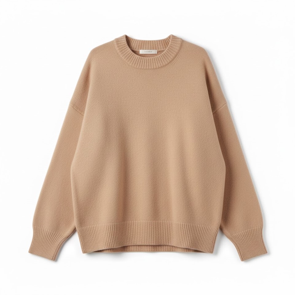 Dámsky nadrozmerný kašmírový sveter